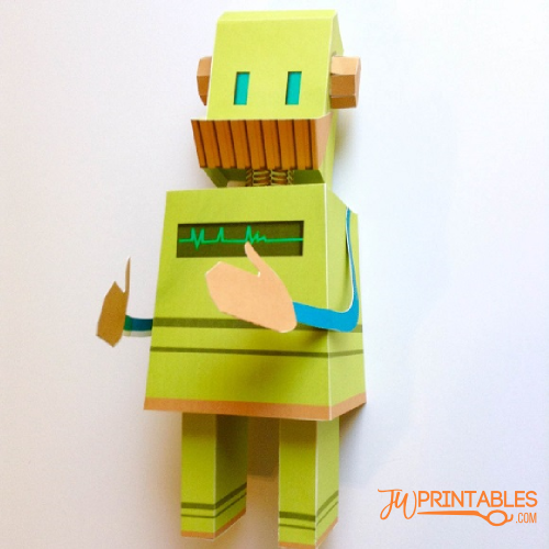 3D JW Translator Bot Toy JW Printables
