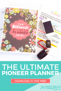The Ultimate Pioneer Planner™ FREE Download!