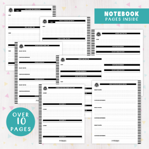 Free Pioneer School Notebook