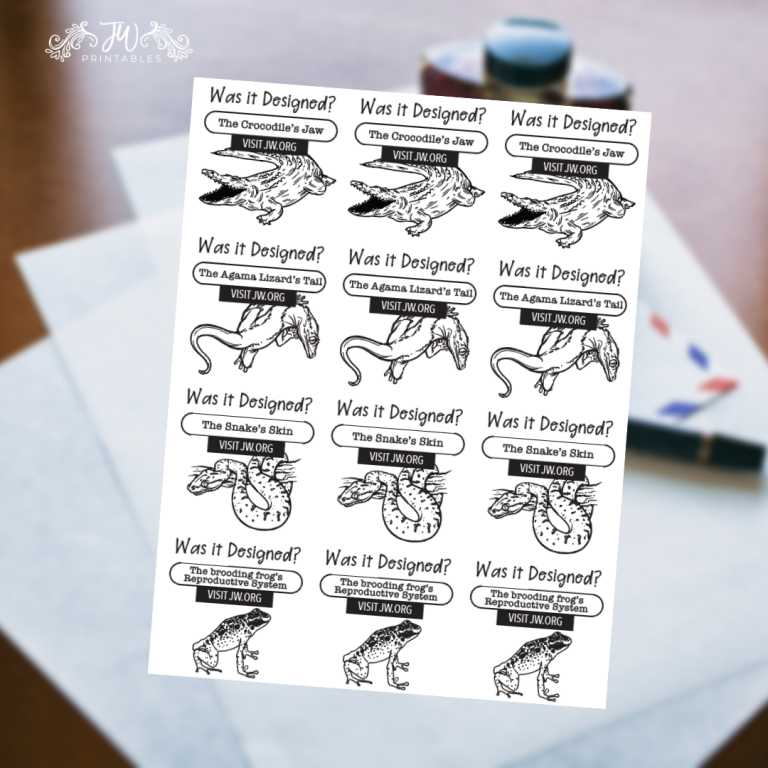 Was it Designed Stickers – Reptiles & Amphibians