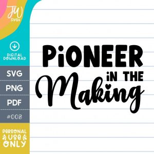 JW SVG: Pioneer in the Making