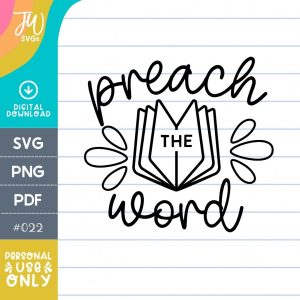 JW SVG: Preach the Word