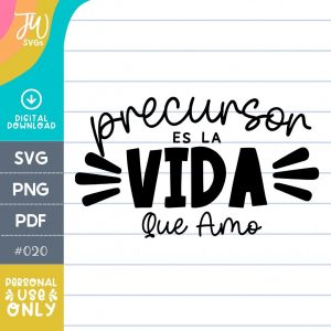 JW SVG: Precursor es la Vida Que Amo