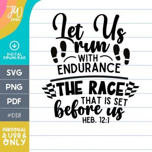 JW SVG: Run With Endurance