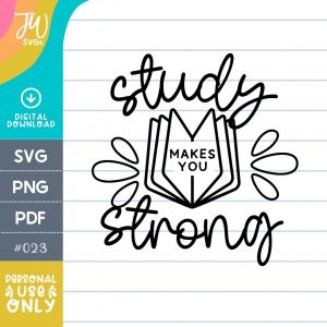 JW SVG: Study Makes You Strong
