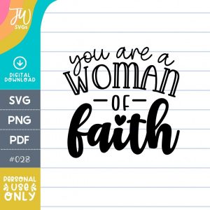 JW SVG: Woman of Faith