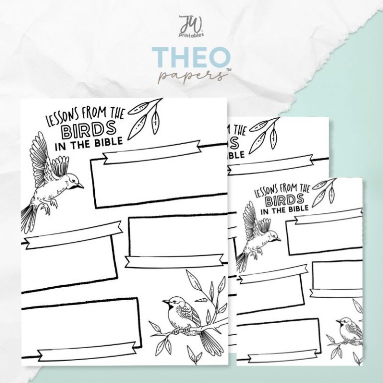 Theo Papers™ – Lessons From the Birds in the Bible