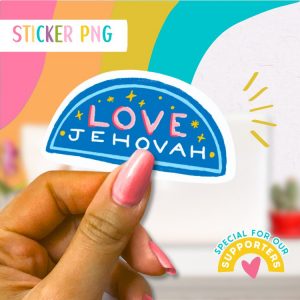 JW Sticker: Love Jehovah