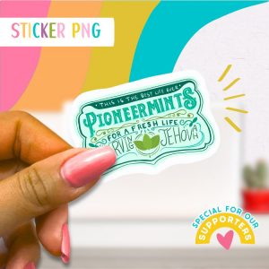 JW Sticker: Pioneer Mints