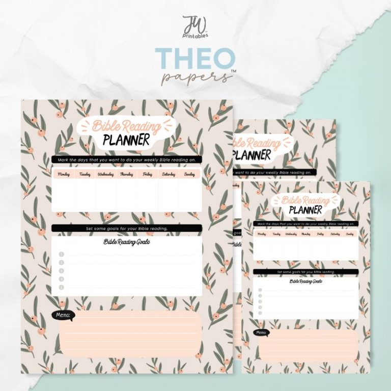 Theo Papers™ – Bible Reading Planner