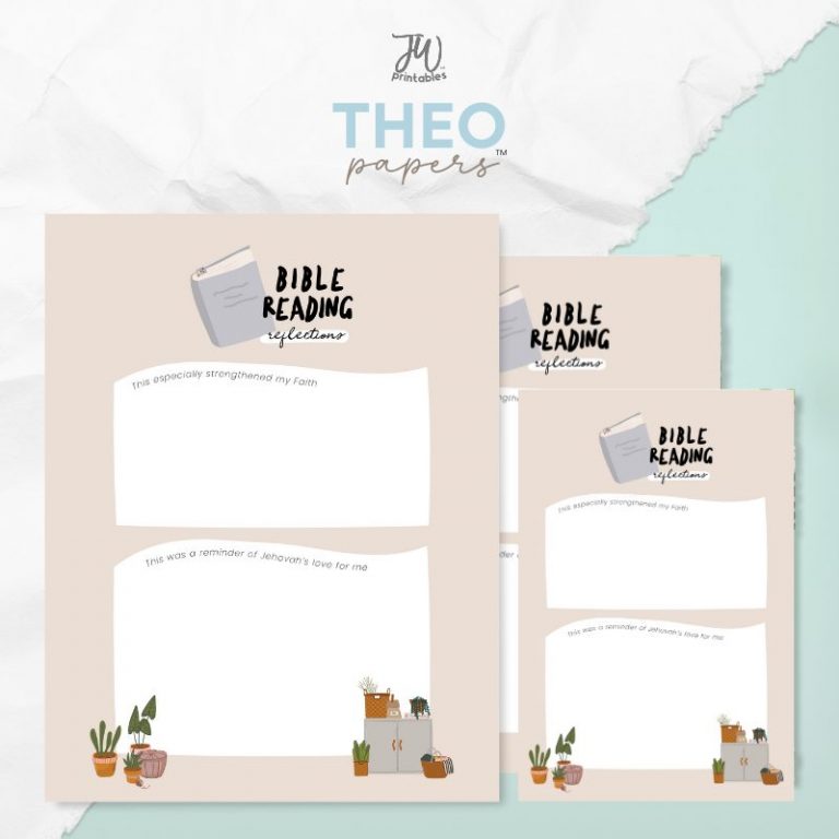 Theo Papers™ – Bible Reading Reflections