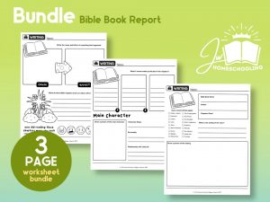 Bible Book Report | JW Homeschool Worksheet