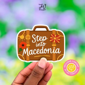 JW Sticker: Step Into Macedonia