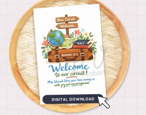 JW Greeting Card Printable | Welcome to Our Circuit Romans 15:7