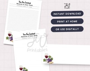JW Memorial 2026 Letter Writing Set | Printable Stationery + Envelopes ...