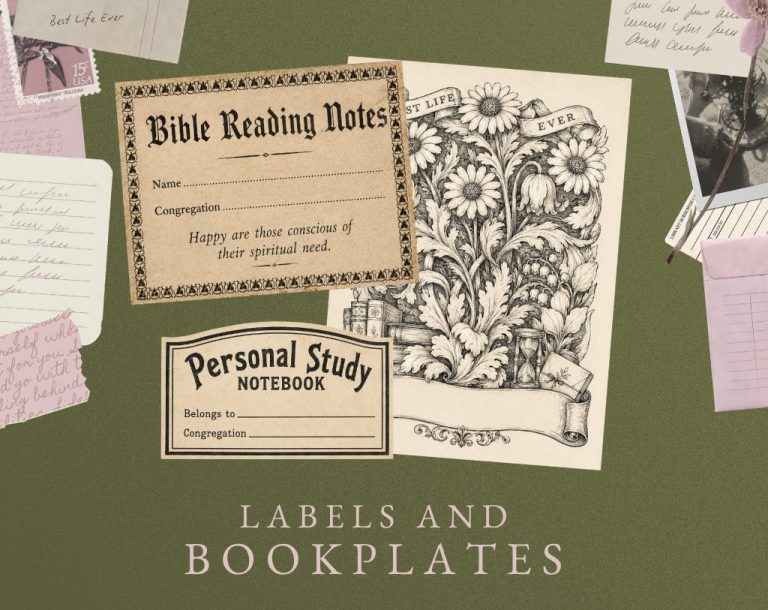 JW Labels and Bookplates