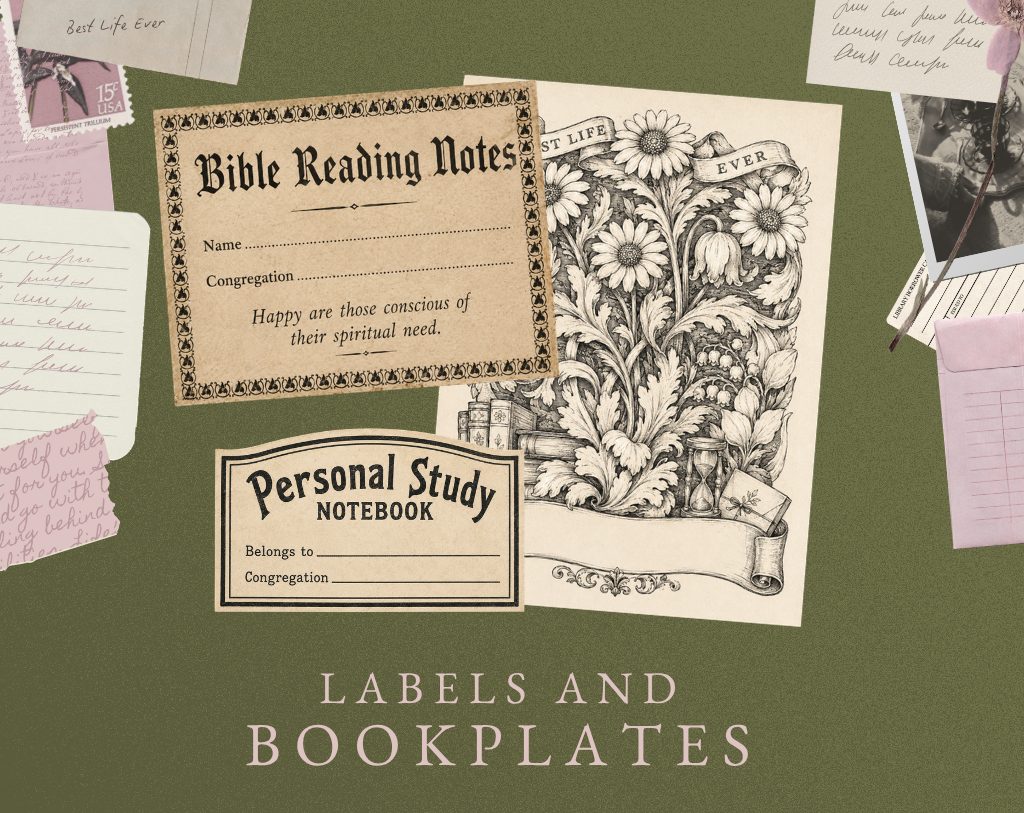 JW Labels and Bookplates