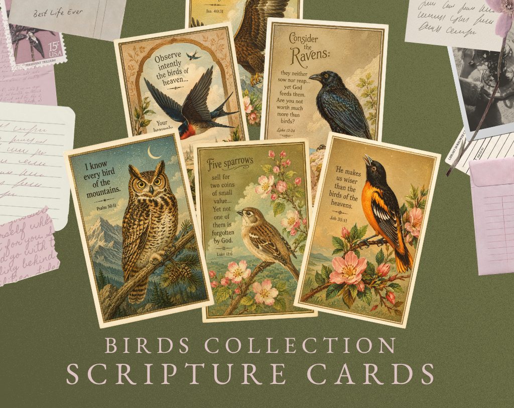 Scripture Bird Cards
