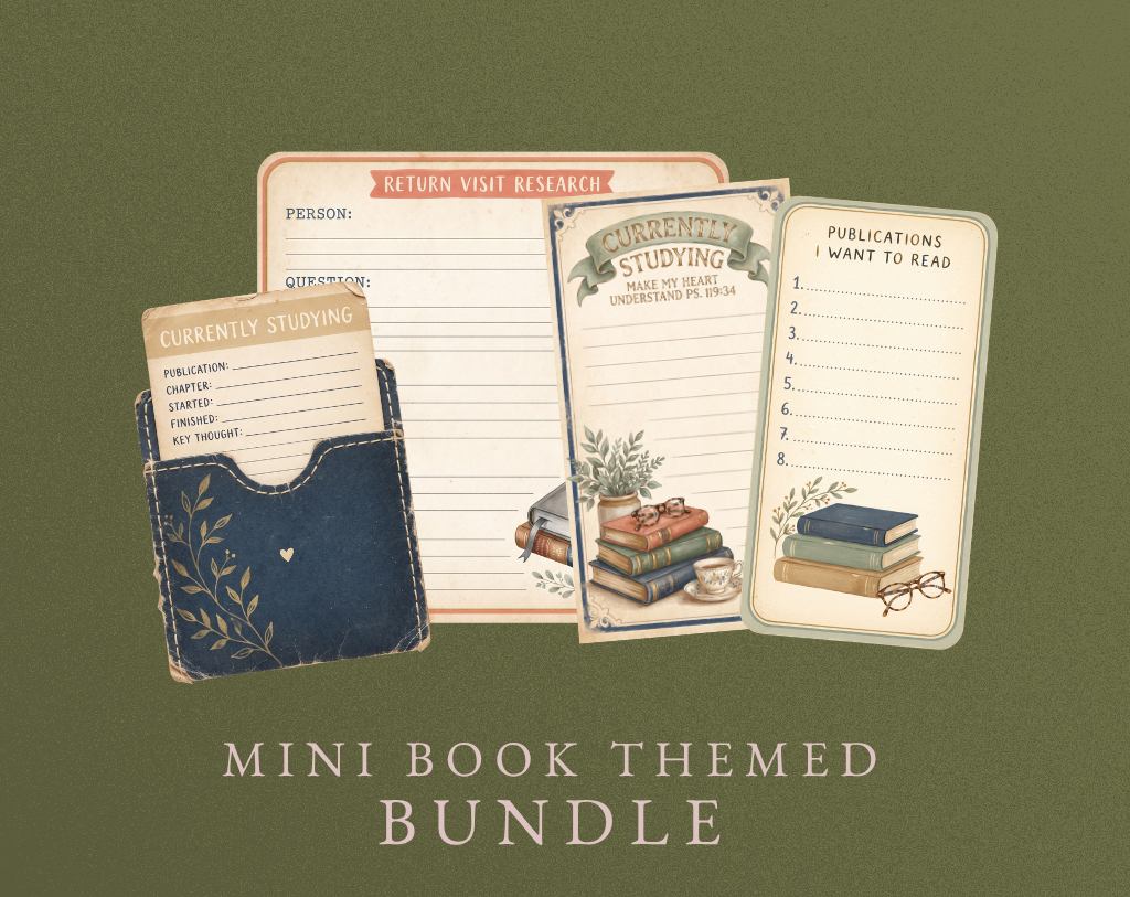 Mini Book Themed Bundle
