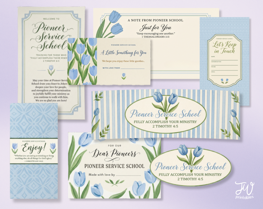 Blue Tulips Pioneer School Kit