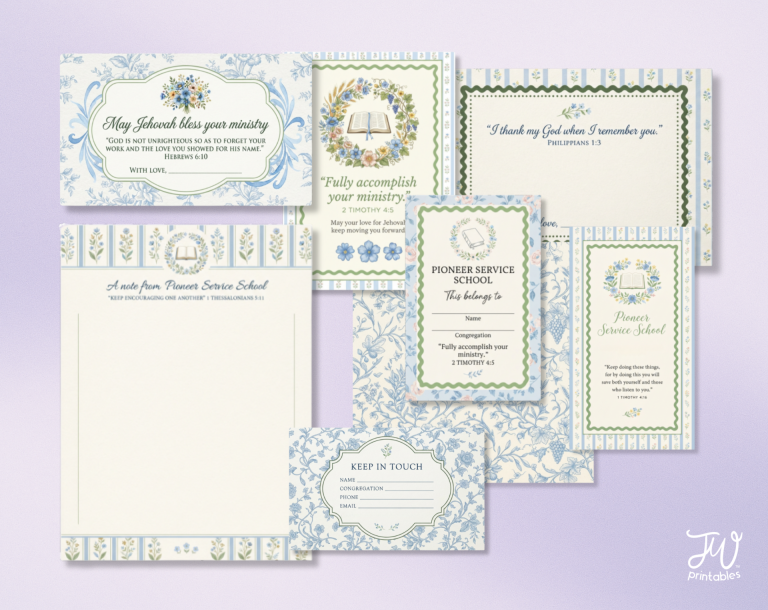 Blue Wallpaper Pioneer School Kit