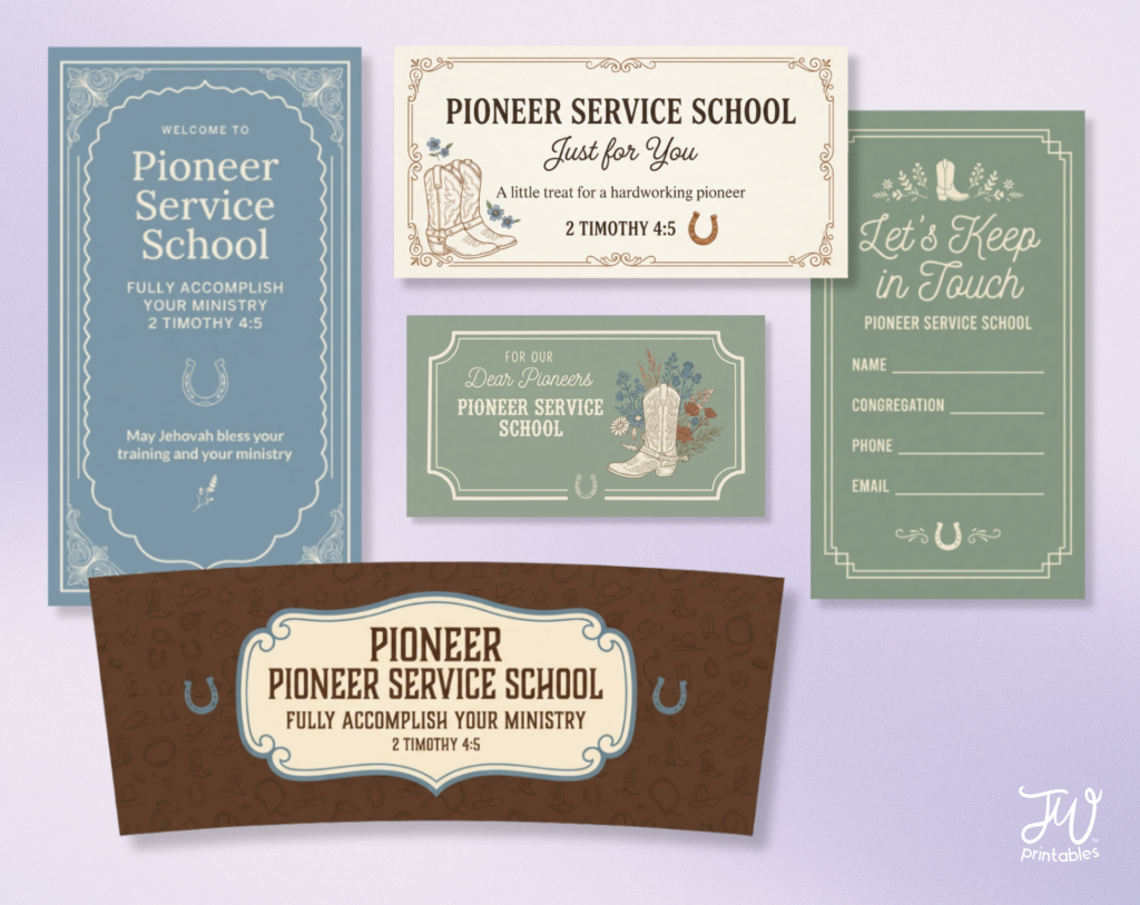 Western Brown Pioneer School Kit